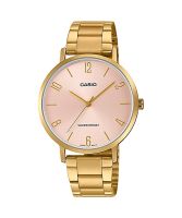 นาฬิกา Casio Standard นาฬิกาข้อมือสุภาพสตรี สายสเตนเลส รุ่น LTP-VT01G หน้าโรมัน ของแท้100% ประกันศูนย์CASIO 1 ปี จากร้าน MIN WATCH