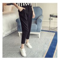 COD DSFERTGERRYYY Korean Style Women High Waist Chiffon Harem Pants