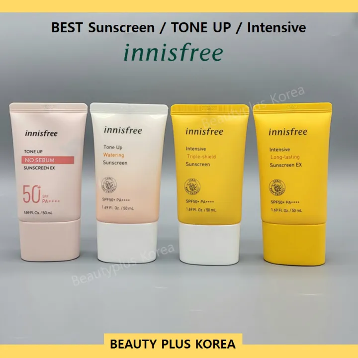 [Innisfree] Intensive triple shield / Intensive Long lasting EX / Tone