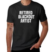 2023 NewNew เกษียณทรอนิกศิลปินเครื่องดื่มแอลกอฮอล์ Sobriety เสื้อยืดกราฟิกเสื้อยืดสีดำเสื้อยืดธรรมดาสีขาวเสื้อยืดผู้ชาย