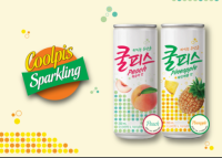 คูลพิส น้ำผลไม้ผสมโยเกิร์ต รสพีช / Coolpis Peach จากเกาหลี