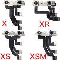 กล้องด้านหน้าสําหรับ iPhone X XR XS Max Face กล้องพร้อมพร็อกซิมิตีเซนเซอร์ Flex Cable ซ่อมชิ้นส่วนอะไหล่