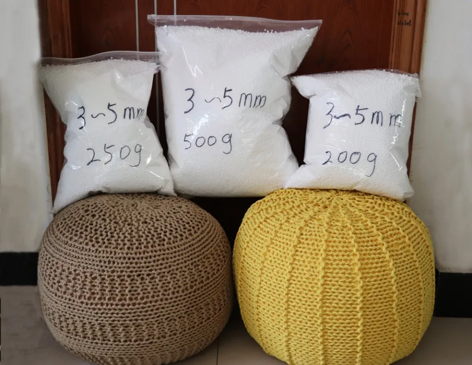 200g/500g Wholesale White Foam Balls bag Baby Filler Bed Sleeping Pillow Bean  Bags Chair Sofa