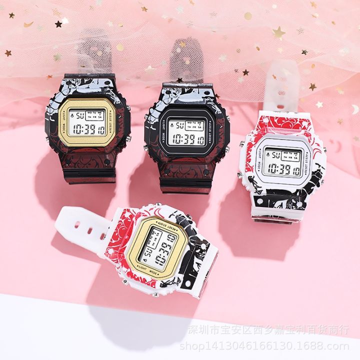 casio-นาฬิกาอิเล็กทรอนิกส์-graffiti-sports-ร่วมแบรนด์-g-shock