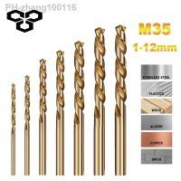 M35 Cobalt Coated Twist Drill Bit Set HSS Multi Function Metal Drills Power Tools Sharpening Hole Milling Cutter Woodworking 5mm