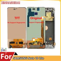 100 Tested LCD For Samsung Galaxy Note 10 Lite N770 LCD Display Touch Screen With/no Frame Digitizer Assembly Replacemen