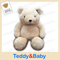 Teddy House : Martie Bear size 31" ตุ๊กตาหมี มาร์ตี้ สีเบจ  (ขนตรง)  เฉพาะตัว ไม่รวมชุด