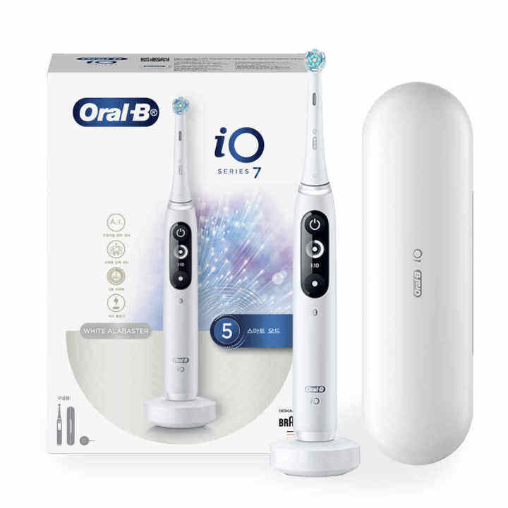 Oral-B IO Electric Toothbrush White Alabaster | Lazada.co.th