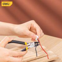 【LZ】▽☞☎  Deli 5 Polegada Ferramentas Pinças De Plástico Non Slip Flash Wire Cutting Multi Função Eletricista Reparação Alicates Ferramenta De Mão