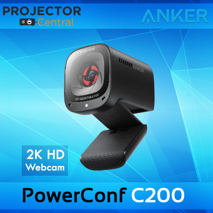 Anker PowerConf C200 2K Mac Webcam, Webcam for Laptop, Computer Camera ...