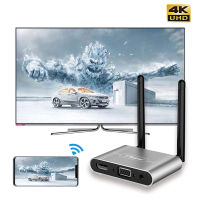 ทีวีสติ๊ก Mirascreen 4K 1080P VGA HD AV ไร้สายดองเกิลโทรทัศน์ Miracast สำหรับ Airplay DLNA ตัวรับทีวีไวไฟสะท้อนหน้าจอ