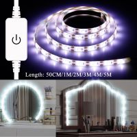 Led Vanity Makeup Mirror Light 5V USB LED Flexible Tape for Dressing Table Makeup mirror Lamp Strip Waterproof Bathroom Lighting