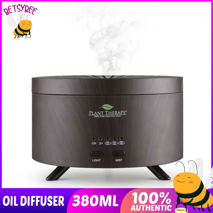 Plant Therapy AromaFuse Essential Oil Diffuser Wood Grain Brown | Lazada PH