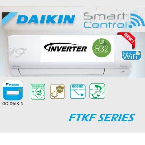 Daikin R Standard Inverter Wall Mounted Ftkf Series Inverter Smart Control Lazada