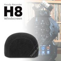 สำหรับซูม H8 H 8ปากกาบันทึก Handy Mic Pop Filter เครื่องบันทึกกระจกหน้ารถไมโครโฟนโฟมฟองน้ำ Shield Wind Screen