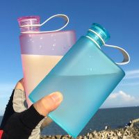 【CC】❣  Bottle Hip Flask A5 Flat Cup Carry Hand Outdoor Drinks Kettle Notebook
