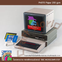 โมเดล เครื่องคอมพิวเตอร์คลาสสิก BBC MICROCOMPUTER โมเดลกระดาษ ตุ๊กตากระดาษ Papercraft (สำหรับตัดประกอบเอง)