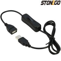 【LZ】▽  STONEGO USB Switch Cabo de Extensão Suporte Transmissão de Dados e Alimentação com Ligar/Desligar Interruptor de Alimentação para Tiras LED Dispositivos USB