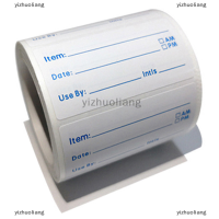 yizhuoliang 500PCS/ROLL KITCHEN Sticker ตู้เย็นตู้แช่แข็ง Food Storage date Content LABEL