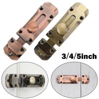 【LZ】◈  3/4/5Inch Lock Door Bolts Door Latch With Screws Zinc Alloy Door Lock Slide Bolt Latch For Bathrooms Toilets Door Hardware