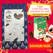 300gr Cà phê Mộc Arabica rang vừa- Pha Phin Máy