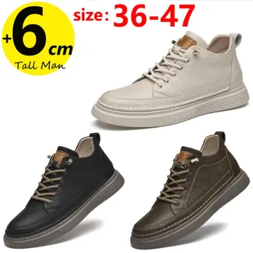 Lift Sneakers Man Elevator Shoes Men Height Increae Insole 6CM