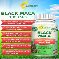 [ ของแท้!!! นำเข้าจากต่างประเทศ ] Black Maca Root - 120 แคปซูล - อาหารเสริมสารสกัดจากราก Maca เจลาตินเปรู - ความแรงสูงสุด 1000 มก. ต่อหนึ่งหน่วยบริโภค - แคปซูลธรรมชาติเพื่อสุขภาพและพลังงานบริสุทธิ์ - ปลอดจีเอ็มโอ ( ระวังของปลอม!! ) ราคา ถูก / ส่ง