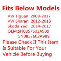 รถซ้ายและขวาปีกด้านข้างกระจกกรอบ H Older สำหรับ VW Tiguan Sharan สำหรับ กระจกมองหลังที่อยู่อาศัยกรอบตัดอุปกรณ์เสริม