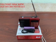 ĐÀI RADIO FM NGHE NHẠC QUA USB VÀ THẺ NHỚ