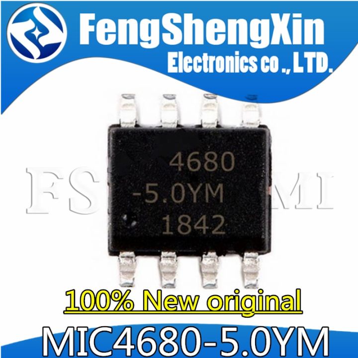 5pcs/lot New MIC4680 MIC4680-5.0YM SOP-8 Voltage regulator DC switching voltage stabilizer IC