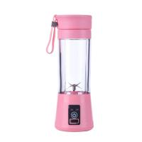 380ml 6 Blades Mini USB Portable Electric Fruit Juicer Smoothie Maker Blender Rechargeablr Cup Sports Bottle