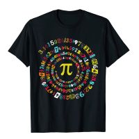 เสื้อลายวันปี่ตลกเสื้อยืด3.14ลายคณิตศาสตร์เกลียวสำหรับ Pi Day เสื้อยืดเสื้อท่อนบนผ้าคอตตอนสั่งทำสไตล์เรียบง่ายสำหรับผู้ชาย