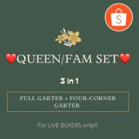 [A Boutique]♀3 In 1❤️QUEEN❤️ ชุดเครื่องนอนผ้าฝ้ายแคนาดา (สำหรับผู้ซื้อไลฟ์สดเท่านั้น)