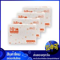 กระดาษเช็ดมือ 1 ชั้น 300 แผ่น (แพ็ค4ห่อ) นีน่า Nina 1 ply paper towel กระดาษ เช็ดปาก เช็ดหน้า เช็ดมือ ชำระ ทิชชู่ อเนกประสงค์ ทิชชู