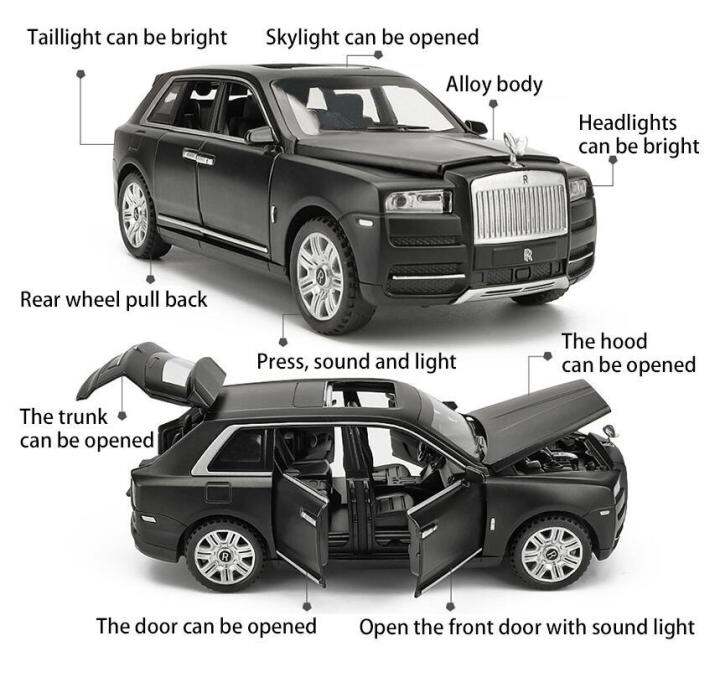 1-32-d-iecast-ของเล่นยานพาหนะ-rolls-royce-cullinan-รถรุ่นล้อแม็กแสงเสียงดึงกลับรถของเล่น