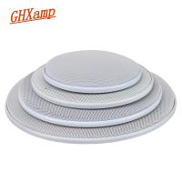 GHXAMP 2PCS 4 inch 5 inch 8 inch Car Ceiling Speaker Grill Mesh Enclosure Net 6.5 inch Protective Cover Subwoofer DIY ABS White