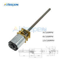 มอเตอร์เกียร์สกรูลดความเร็วแรงบิดสูง Dc 3/6/12V 100Rpm Ga12-N20 M3 * 55 Rpm สำหรับรถ Rc Diy หุ่นยนต์เรือ