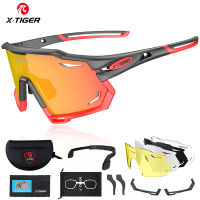 【Cw】 X-TIGER Berbasikal Kaca UV400 Photochromic Berbasikal Cermin Mata Hitam Sukan Polarized Cermin Mata Hitam Lelaki Mtb Perlumbaan Basikal Basikal Basikal แว่นตา 1