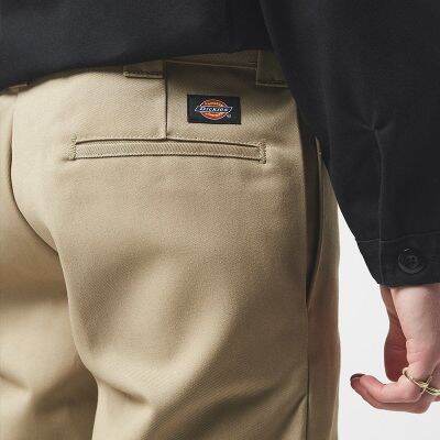 Dickies Dike กางเกงลำลอง873ของผู้ชายกางเกงสเก็ตบอร์ดทรงตรงลำลองทรงหลวมฤดูร้อนระหว่างประเทศ