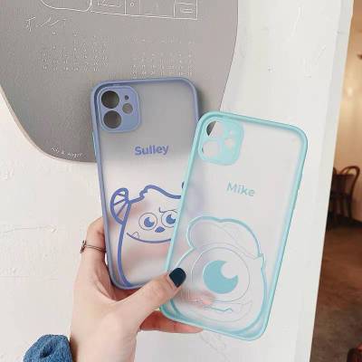 เคสขอบสี เคสกันรอยกล้องการ์ตูน 6 / 7 / 8 11 pro max X/XR/XS MAX ขึ้นไป#835