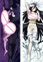 60x180ซม. 2WAY overlord Albedo เบาะรองนั่งสองด้านอะนิเมะหมอนห้องนอนกอด Body คอสเพลย์หมอน DRIVER