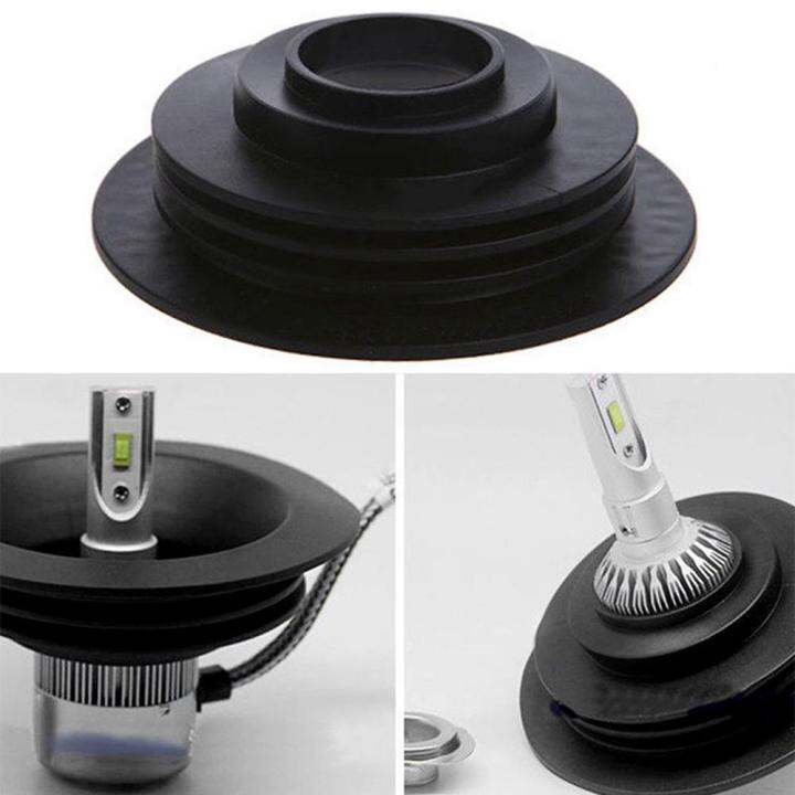 1 Pc 32mm Car Headlight Dust Cap Sealing LED Headlight Rubber Dust