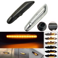 卐✠☃ 1Pair Sequential Flashing LED Turn Signal Side Marker Light For BMW X3 E83 X1 E84 E60 E61 E46 E81 E82 E90 E92 E87 1 3 5 Series