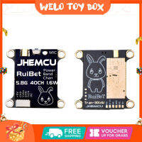 JHEMCU Ruibet Tran-3016w 5.8g 40ch 1.6w Pitmode 25mw 200mw 400mw 800mw 1600mw Adjustable Vtx 2-6s 30 x 30mm For Rc Fpv Drone