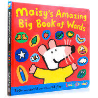 Mouse Bobo word dictionary maisy S Amazing Big Book of words cousins English original picture book hardcover childrens Enlightenment picture book Lucy cousins