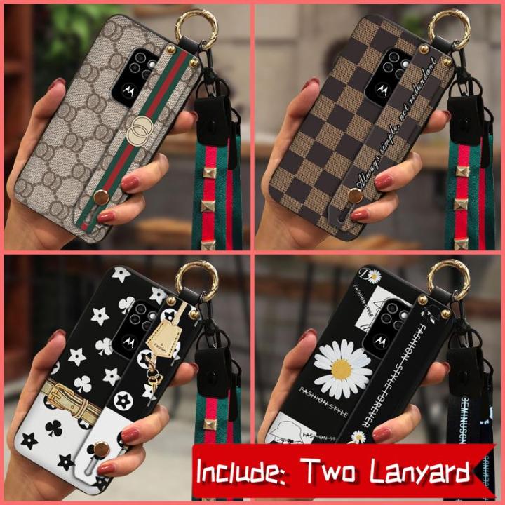 dirt-resistant-phone-holder-phone-case-for-moto-defy-2021-simple-classic-anti-knock-soft-lanyard-anti-dust-soft-case