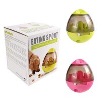 Dog Treat Interactive Food Dispenser Ball Slow Feeding Tumble Ball Funny Dog Food Ball Chew Feed Dogs Pet IQ Treat Ball