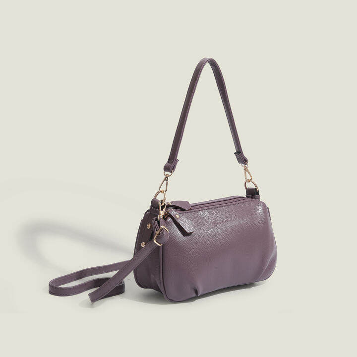 Retro Soft Leather Crossbody Bag for Women's Simple and Versatile