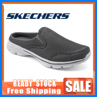 SKECHERS_Gowalk4 รองเท้า_skechers_ผู้ชาย สเก็ตเชอร์ส รองเท้า ผู้ชาย รองเท้าแตะ รองเท้าลำลองผู้ชาย รองเท้าผู้ชายแฟชั่นครึ่งส้น รองเท้ากีฬาไซส์ใหญ่ รองเท้าแตะกีฬาขนาดใหญ่ EU46-EU48แฟชั่นของผู้ชายกีฬารองเท้าผู้ชายรองเท้าลำลองรอ