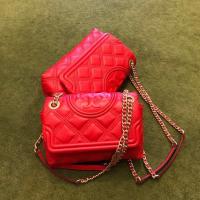 2023 new TOR Fleming Soft Small Convertible Shoulder Bag red